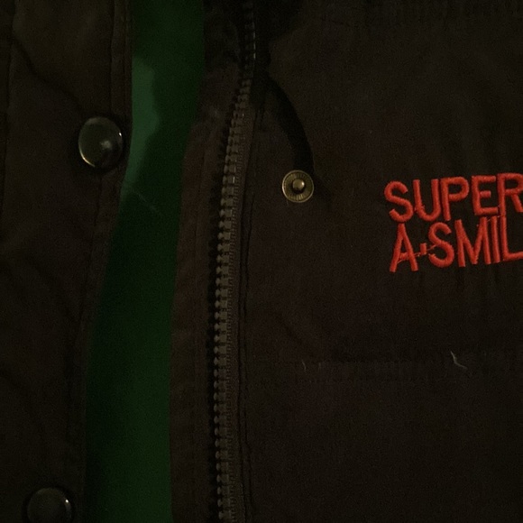 Boys Navy Down filled Jacket - Picture 4 of 8